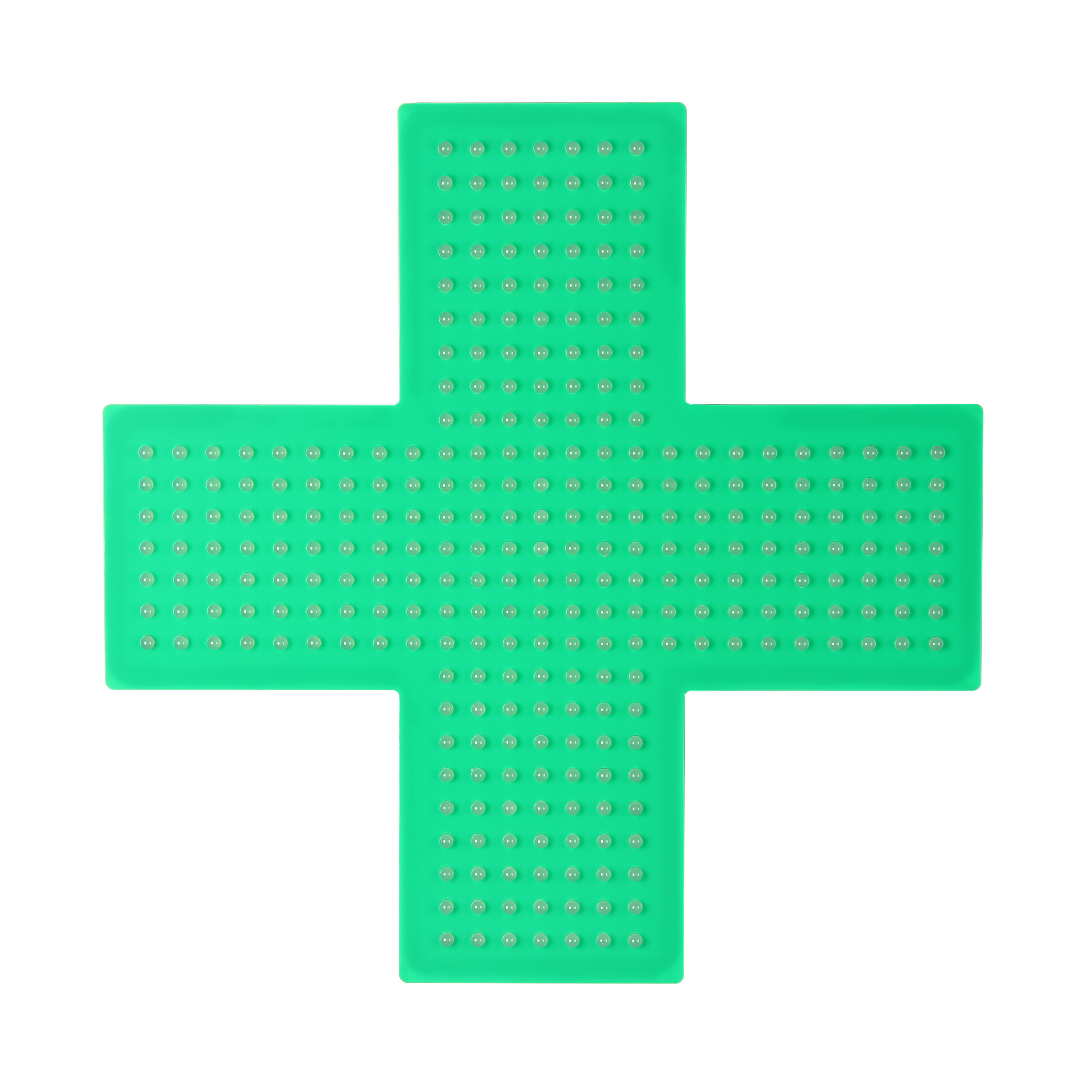 Hidly 19*19'' Super Bright Green LED Pharmacy Cross Display, Wholesale LED Green Cross Sign