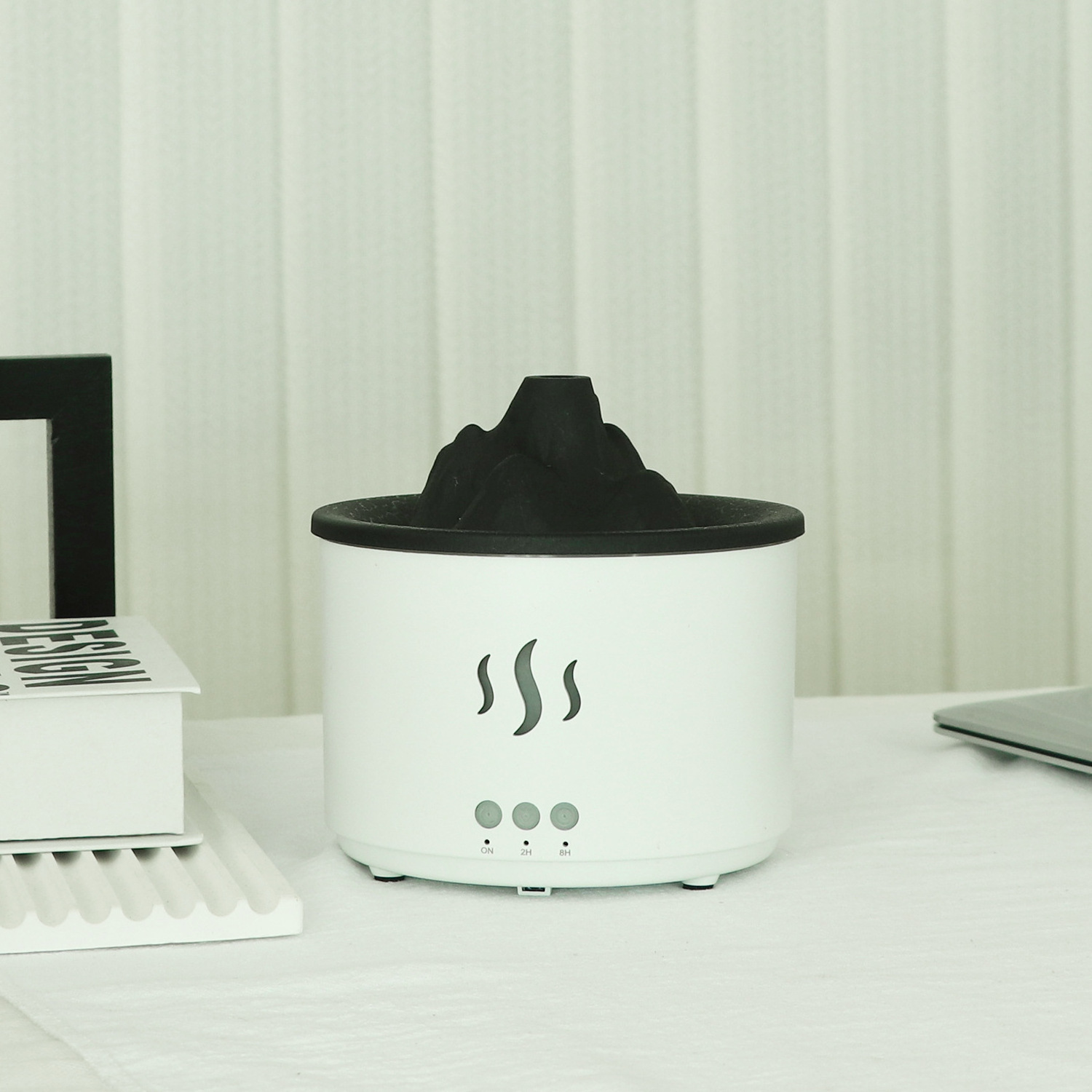 Super Strong Fire Volcano Humidifier Ultrasonic Aroma Oil Diffuser Fire flame Humidifier