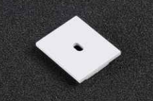 Silver Black White Led channel aluminum surface mount alloy 6063 with PC diffuser cover for floor led profile light