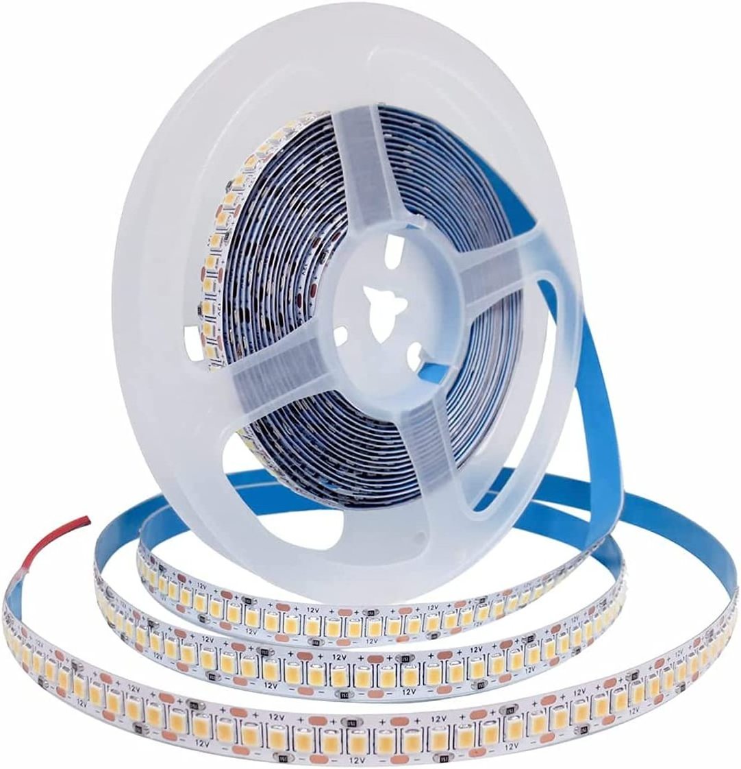 Factory Flexible SMD led strip light 120 LEDs Warm White Super Bright for Bedroom Decoration IP20 2835 smart led strips