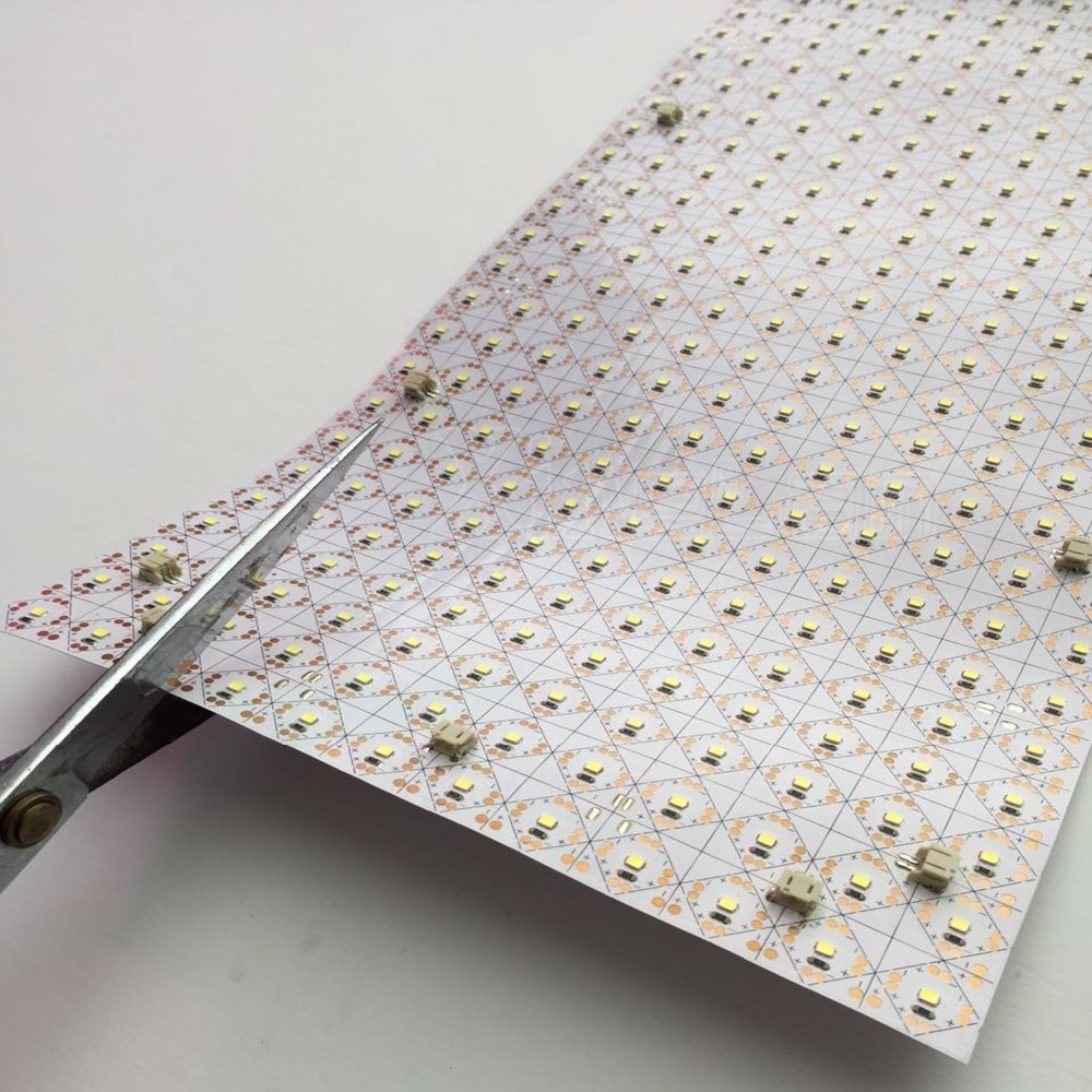 Ultra-Thin Flexible LED Lighting Panel,fully cuttable sizes shapes thin led light sheets