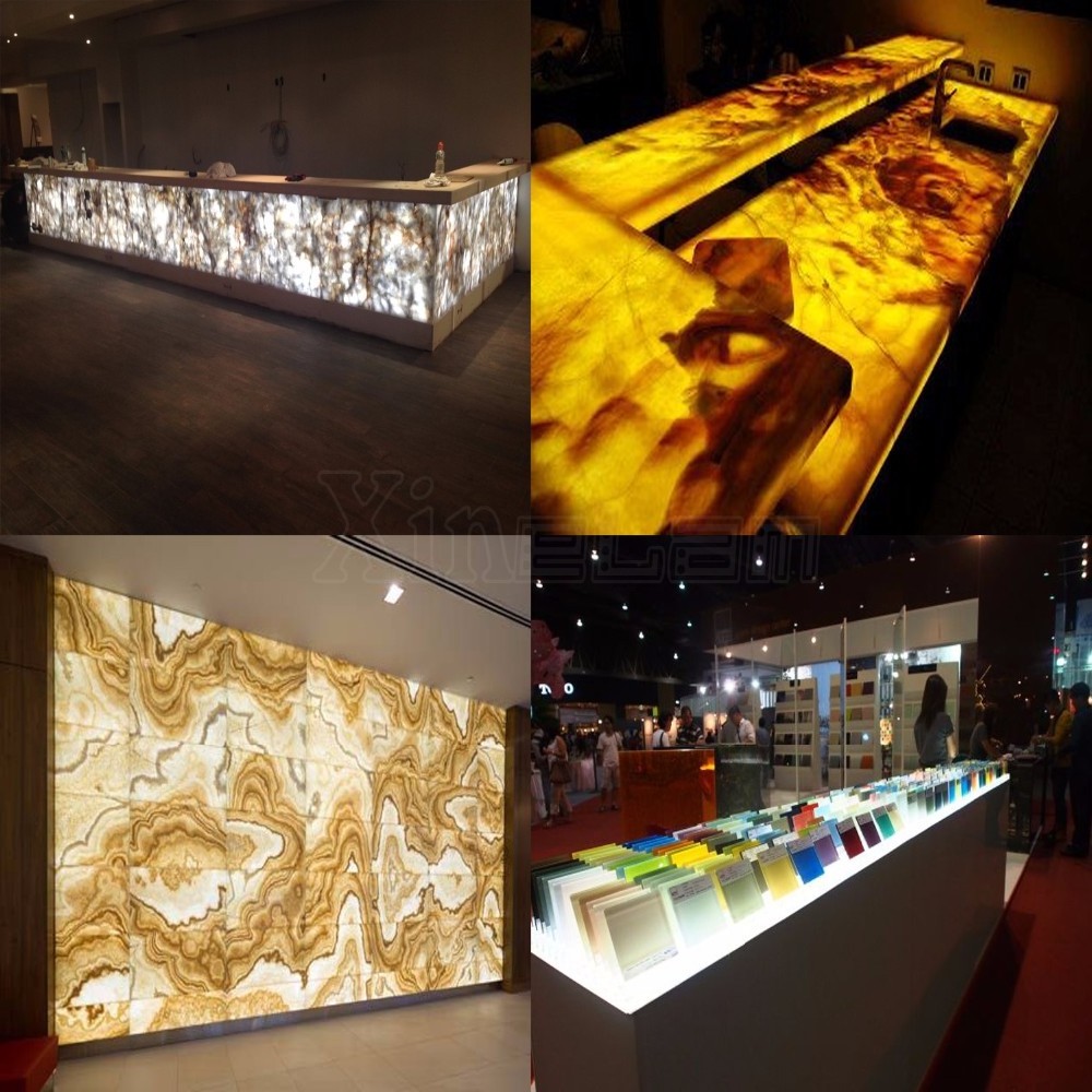 Back-lighting stone, stained glass, Skylight LED backlight panel waterproof