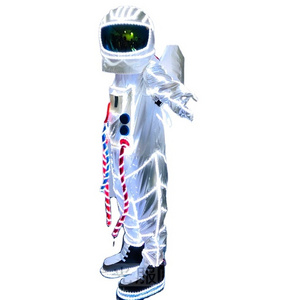 led clothing luminous costumes space suit led light up clothes for Christmas Carnival Halloween Astronaut Cosplay dance costumes