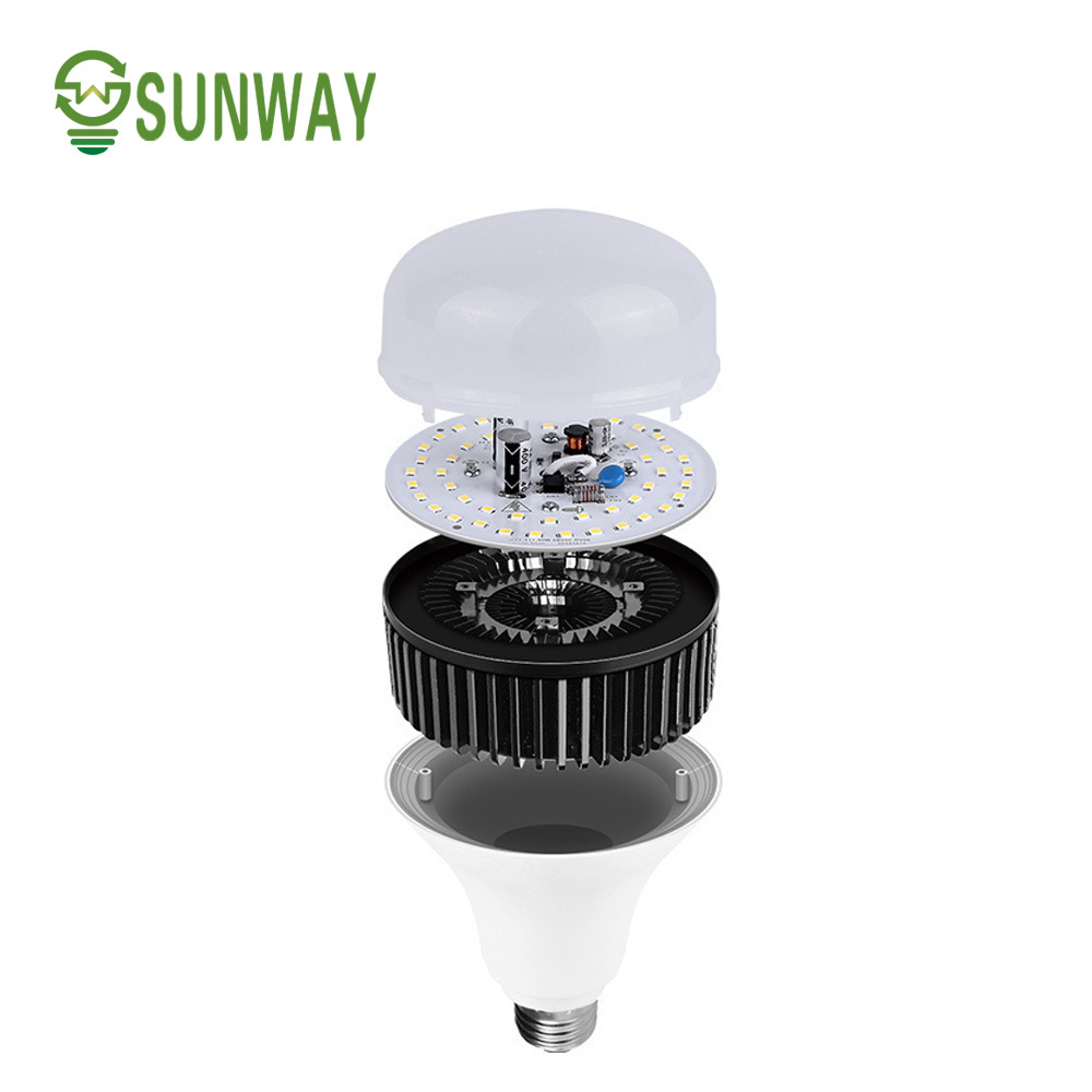 high power AC160-265V T110 T120 T130 T150 T170 E27 E40 50W 80W 100W 120W 150W  Led Lighting LED Bulb For Home indoor lighting