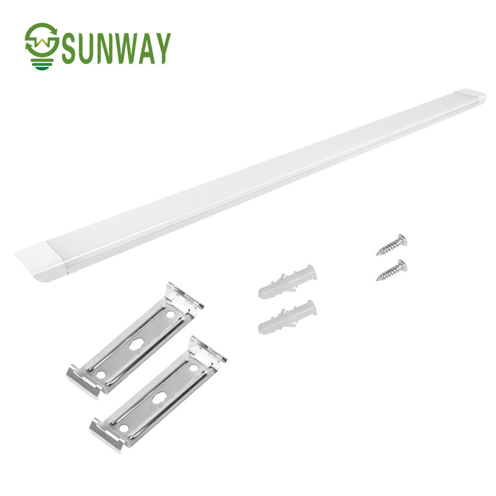 Hote sale LED Linear Batten Lamps LED Purification Fixture 36W led tube light 4ft 40w 3ft 2ft 1ft waterproof dust-proof