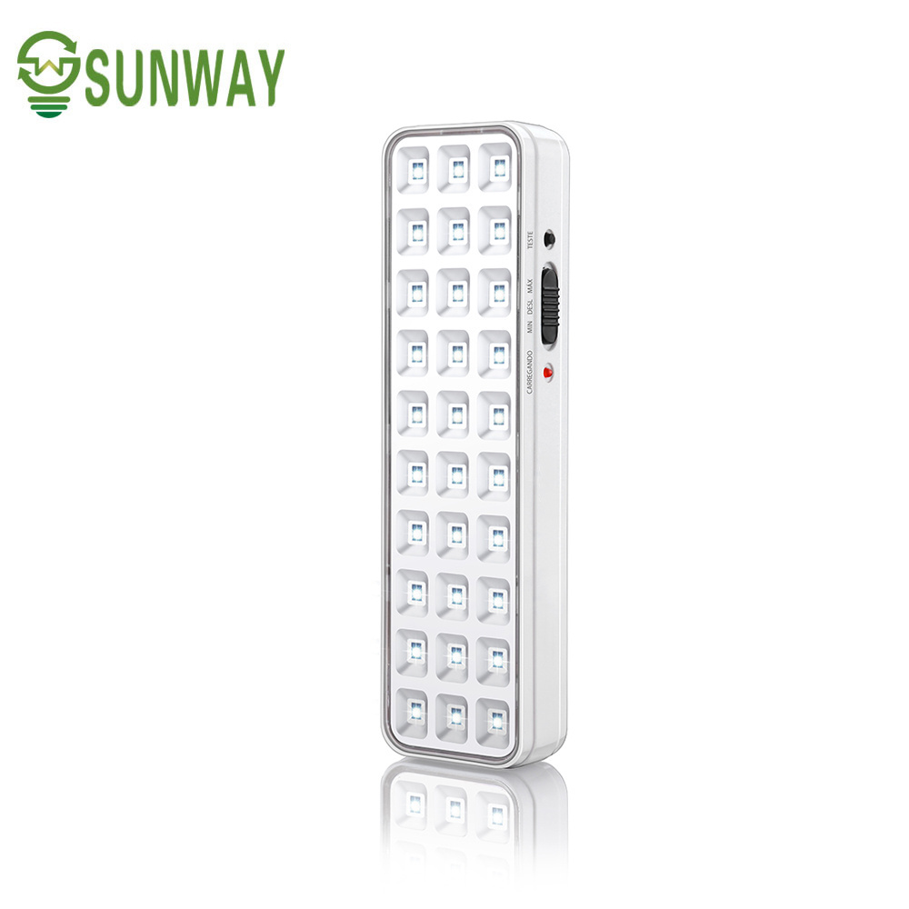 zhongshan manufacturer rechargeable 90 leds lampara de emergencia 120 led for Colombia Argentina Chile Peru Mexico