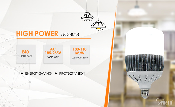 Anern high power led bulb 60w high power led lamp