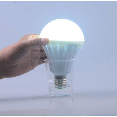 Led solar rechargeable lights energy saving emergency bulb