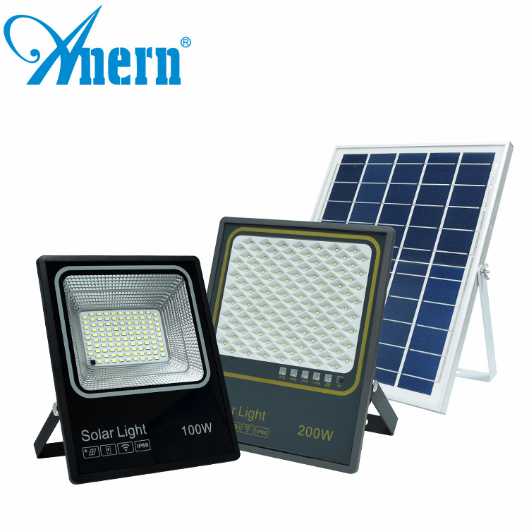 Outdoor solar lamp 100w 200w 300w waterproof IP65 solar security light