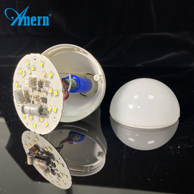 Anern new design rechargeable bulb 12v emergency light battery