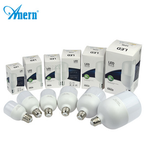 Anern Plastic + aluminum housing DOB 5w 10w 15w 20w 30w 40w 50w led light bulb