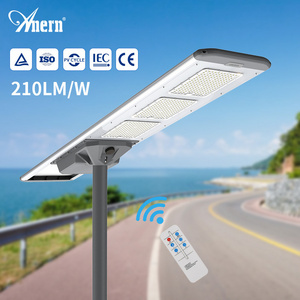 60w 8m ip66 solar outdoor light efficiency led solar street light