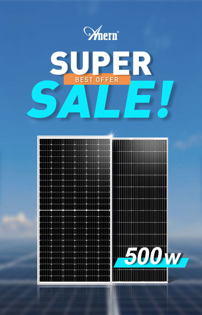 Anern MOQ 250w to 5000 watt photovoltaic solar panel