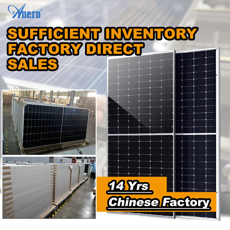 solar panel 480w 500W Monocrystalline solar panels For Home Use