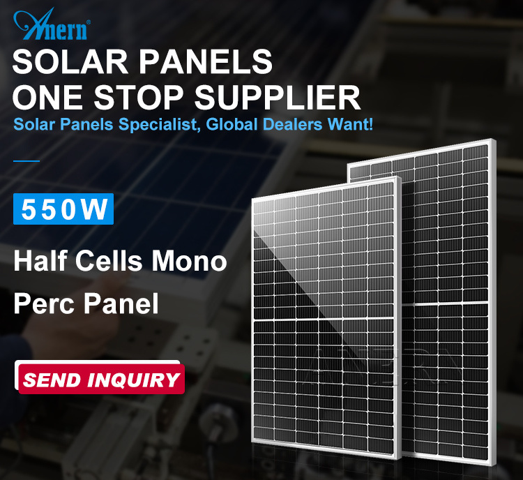 solar panel 480w 500W Monocrystalline solar panels For Home Use