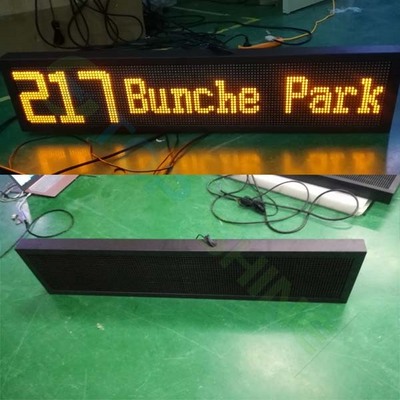 Wholesale P10*P8 LED screen for bus route sign P8.2 bus led destination sign P7.62 Advertising Bus Led Board Display