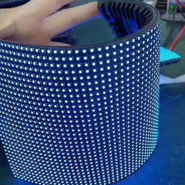 P1.875  flexible led sign board P2 flexible led panel P2.5 indoor soft led screen display module factory