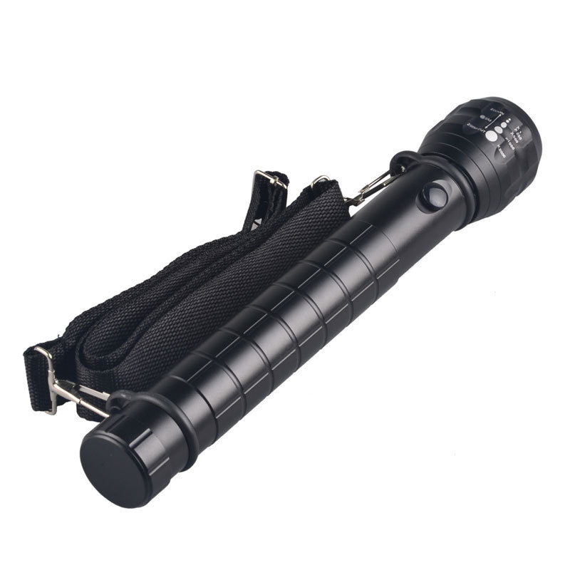 Wholesale Big LED Long Flashlights Powerfull Heavy Duty High Beam Flash Torch for Fishing Hunter