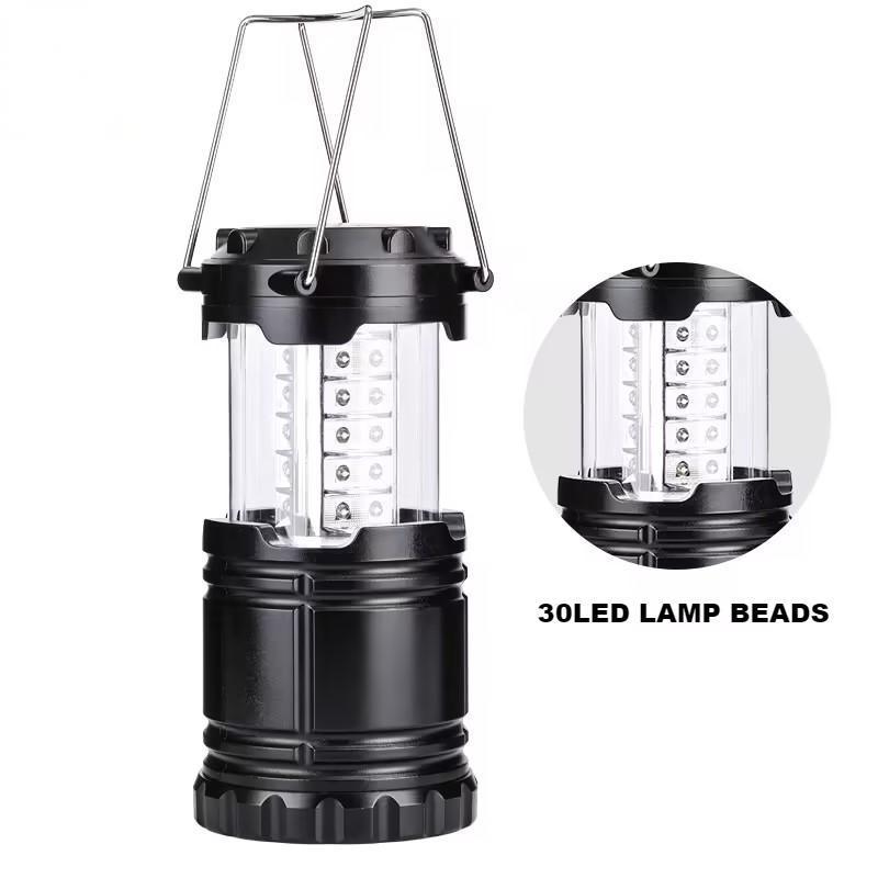 Hot Selling ABS COB LED Pop up Camping Lantern AA Battery Powered Outdoor Lighting for Camping Fishing & Emergency Use