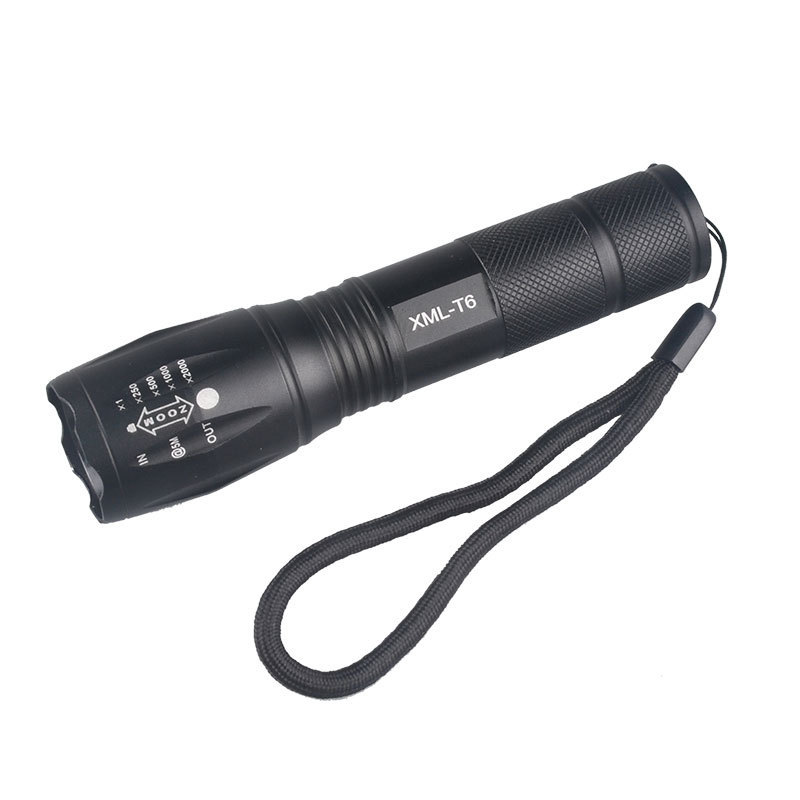 2023 Hot Sale Powerful Aluminium T6 XML LED Rechargeable Flashlights Outdoor 1000 Lumen Small Waterproof Flashlight