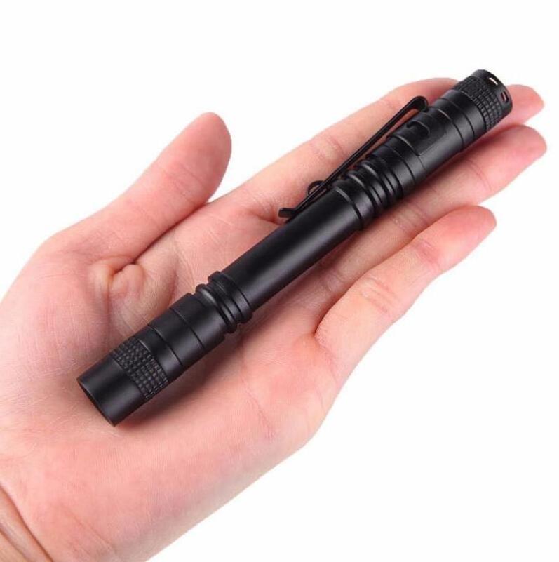 UV Black Light Flashlight Mini Blacklight Ultraviolet LED Penlight 395nm UV Torch Pen Light