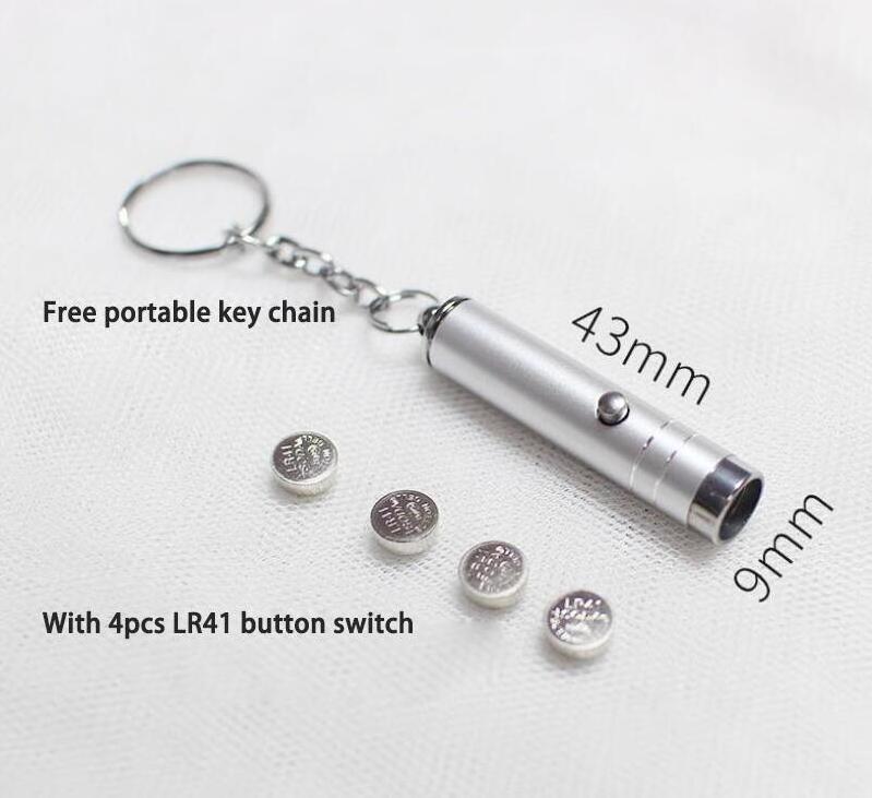 OEM Custom Mini UV Purple Light Promotion LED 395nm Flashlight Keychain