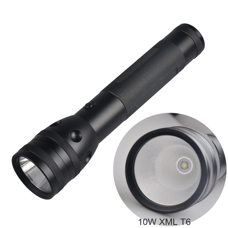 Super Bright T6 Led Flashlight Night High Beam Hunter Searching Big led Torch light Baton