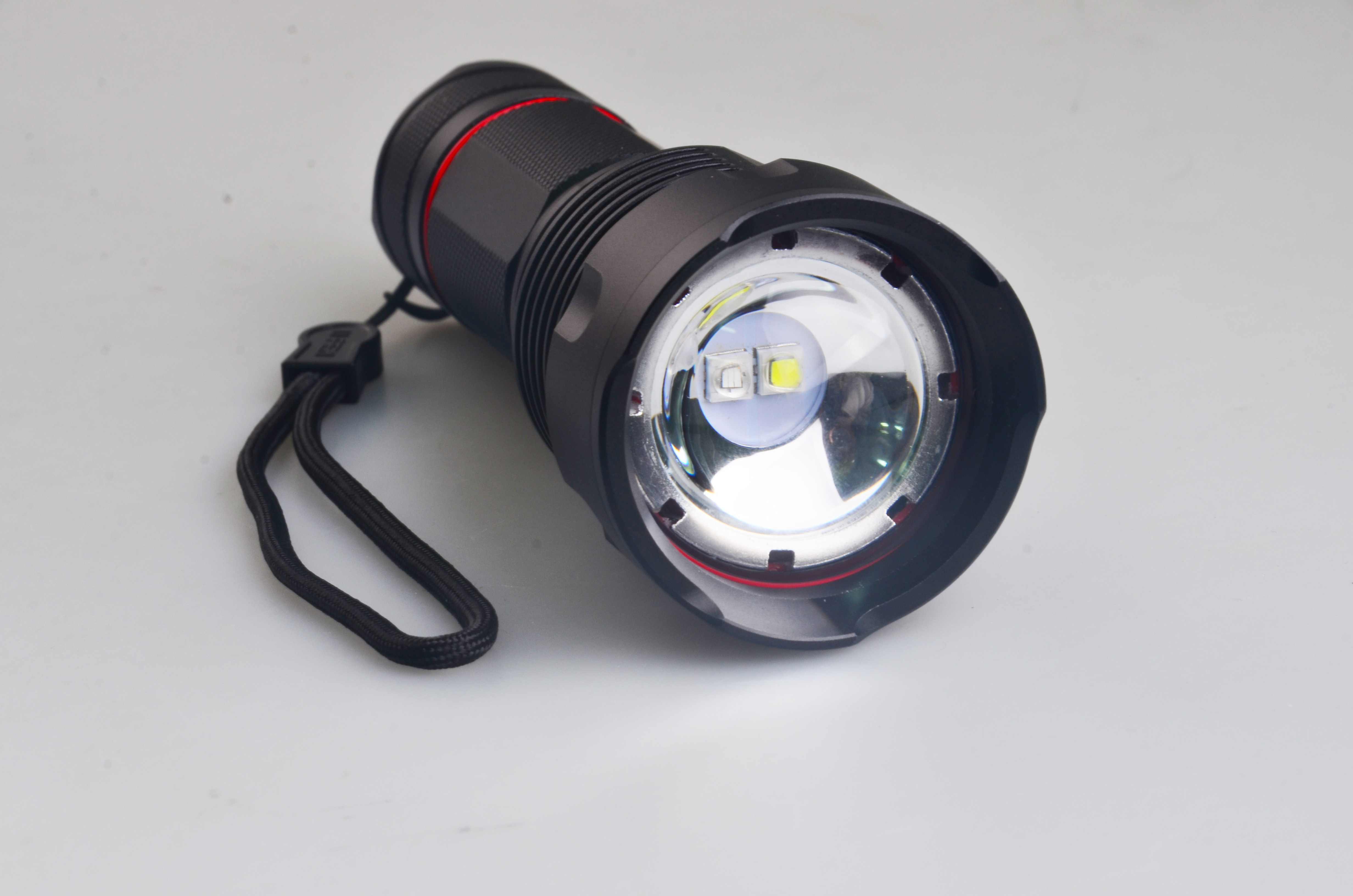 Heavy Duty Torch light Rechargeable led uv Black light 395nm White Beam Flashlight Ultralight