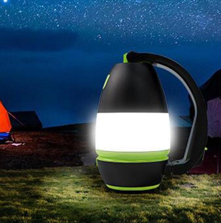 Multifunctional Rechargeable Camping Lantern 300 lus 2 led l USB Rechargeable Torch Flashlights Camp Light