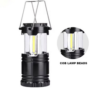 Hot Selling ABS COB LED Pop up Camping Lantern AA Battery Powered Outdoor Lighting for Camping Fishing & Emergency Use