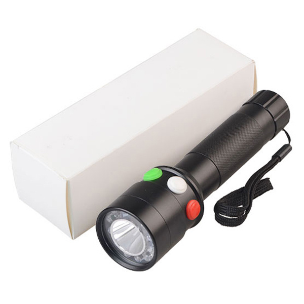 Railway Signal Light LED Flashlight Rechargeable Tricolour Torch For Train Signal Torch Light/