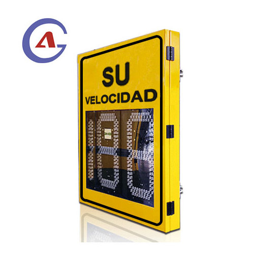 Solar led traffic speed limit display radar your speed sign solar power dynamic driver feedback sign