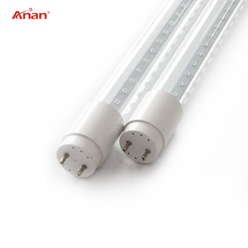 Double sided led tube light t8 60cm lamp 18w cheap price