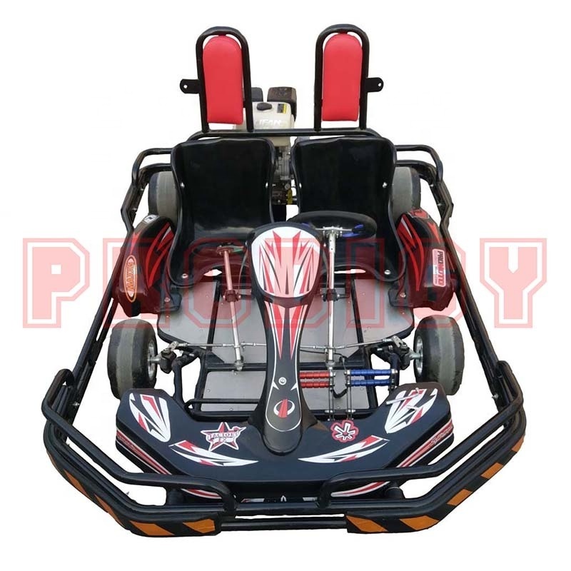 Gas Powered Go Karts double seats racing karting pedal car ride for adult