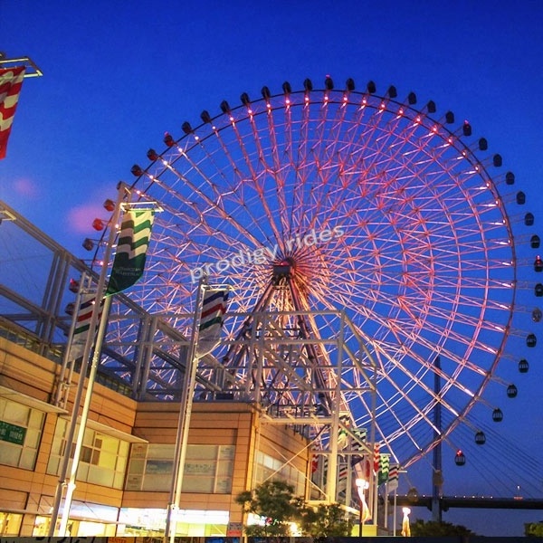 Outdoor giant amusement ferris wheel christmas decorative ferris wheel for sale