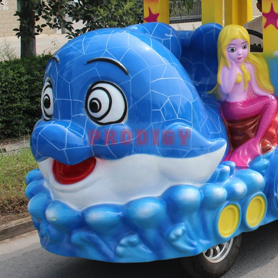 amusement park ride children equipment kids electric tourist train kiddie trackless train for sale