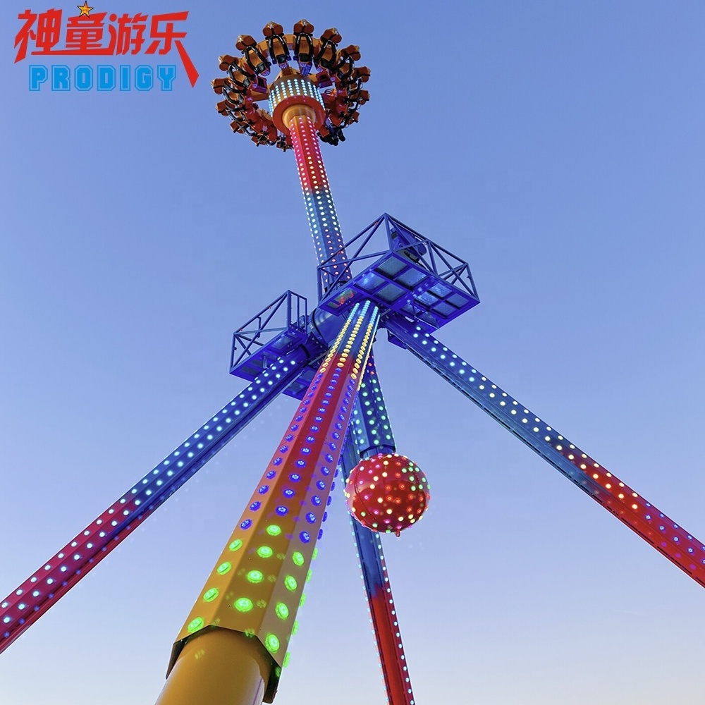 Carnival thrill spinning amusement park 12/16 seats 360 degree big pendulum rides