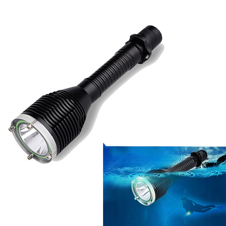 LEDUN - Led El Feneri 10W Led Camping Flashlight Lighting Underwater Flashlight Rechargeable Diving Scubadiving Flashlight