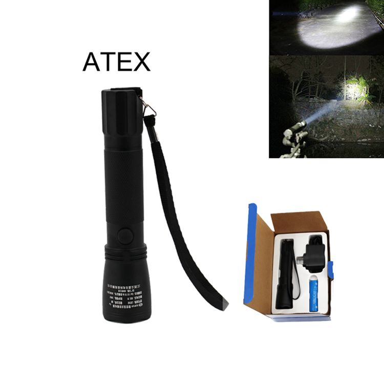 LEDUN - Led Tactical Rechargeable Flashlight Linterna Recargable Cob Light Mini Torch Taschenlampe Waterproof Led Flashlight