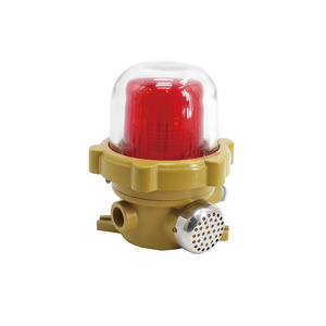 LEDUN Atex approved water-proof IP66 LED explosion proof sound and light alarm light