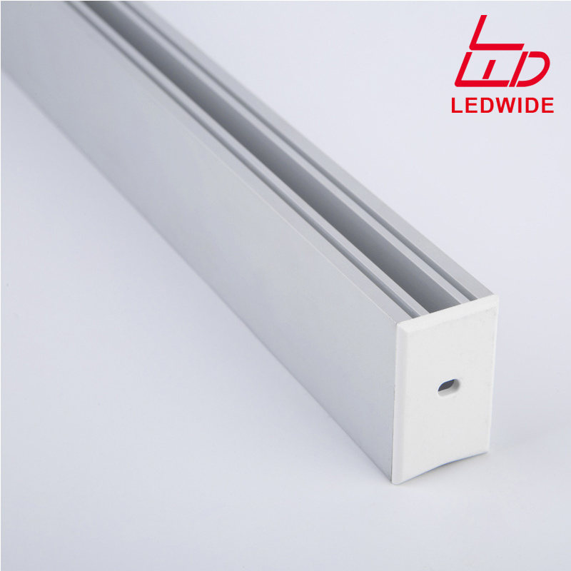 aluminum led edge lit profile for glass led strip