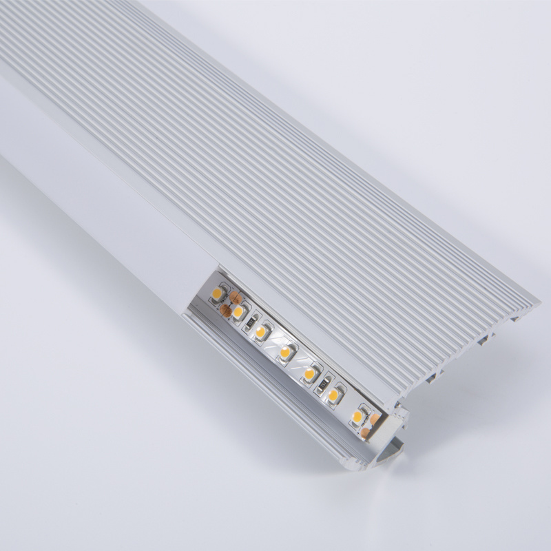 2019 New Series Led Baseboard Lighting Aluminum Angle Nosing Profile