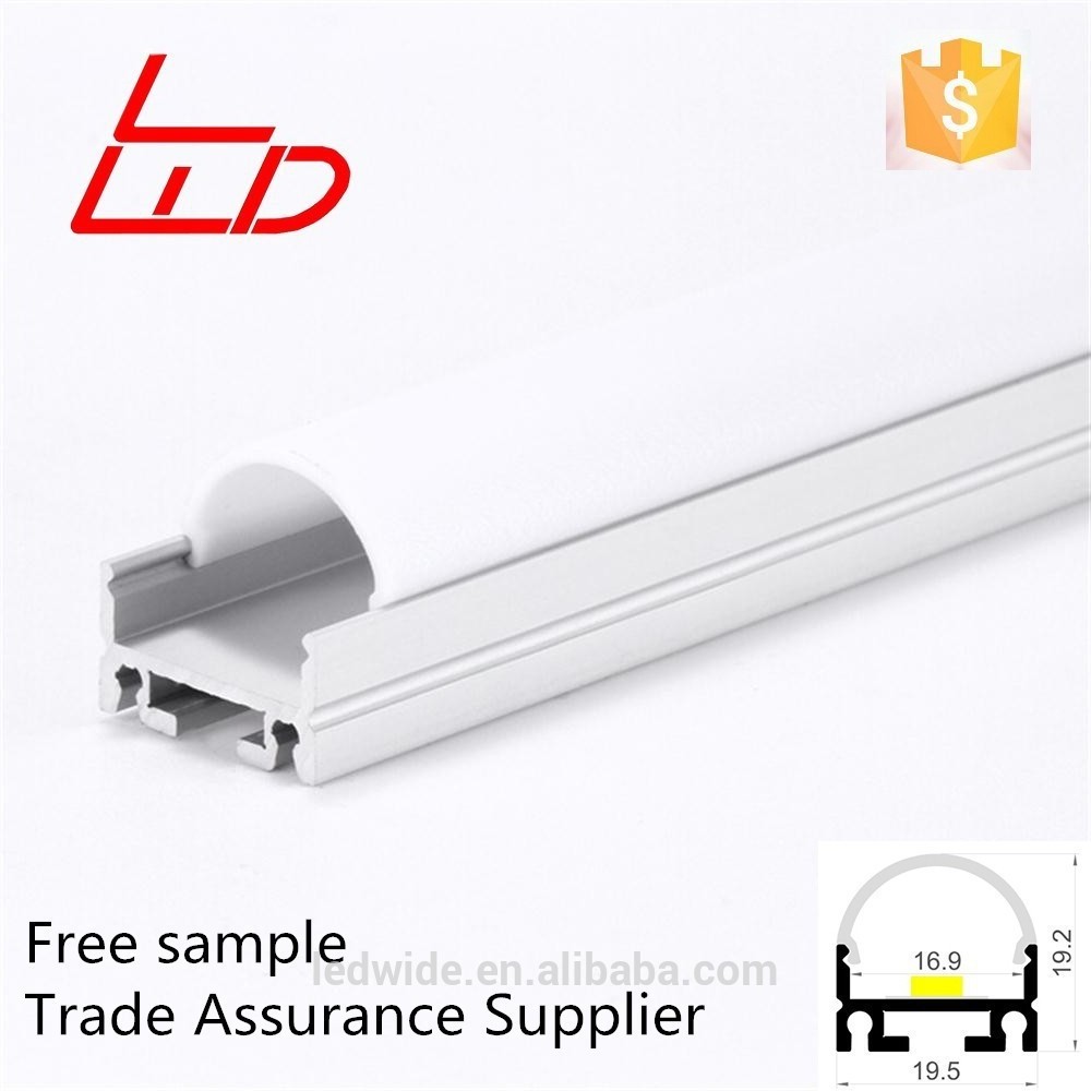 Suspended aluminum profile for led batten ceiling light