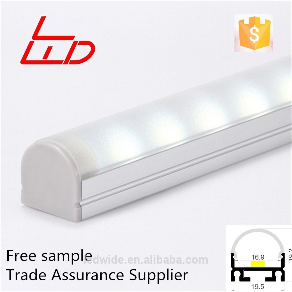 Suspended aluminum profile for led batten ceiling light