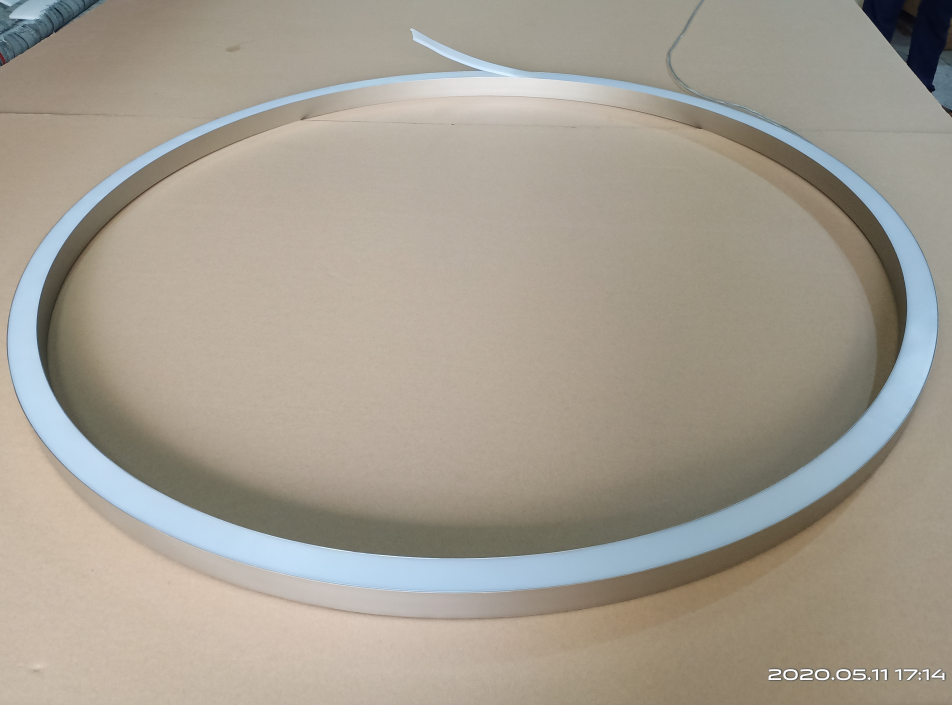 2021 Popular 35mm Wide Bendable LED Aluminium Profile for Suspension or Surface LED Lighting and Decoration