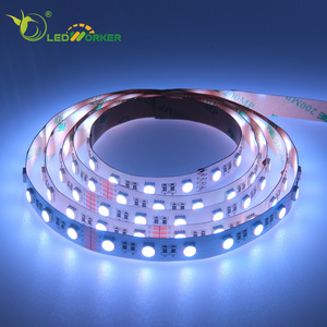 Nice Quality SMD 5050 24V rgbw led strip 4 In 1 warm white led strip light 5m DC 12V waterproof flexible led light strip