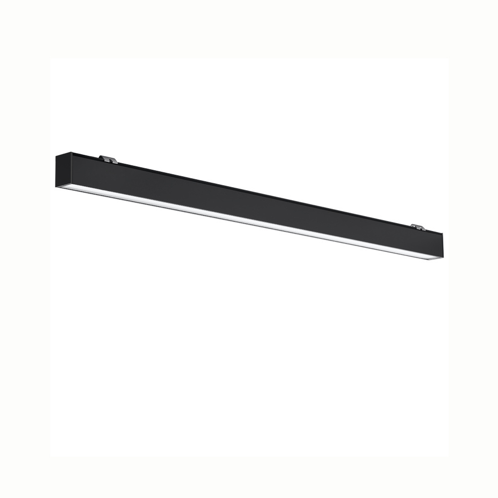 Black/white/silver housing color profile led linear light fixture with CE certificate