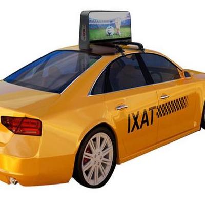 Double Side Roof Sign P5 Advertising Screen Taxi Top Led Display