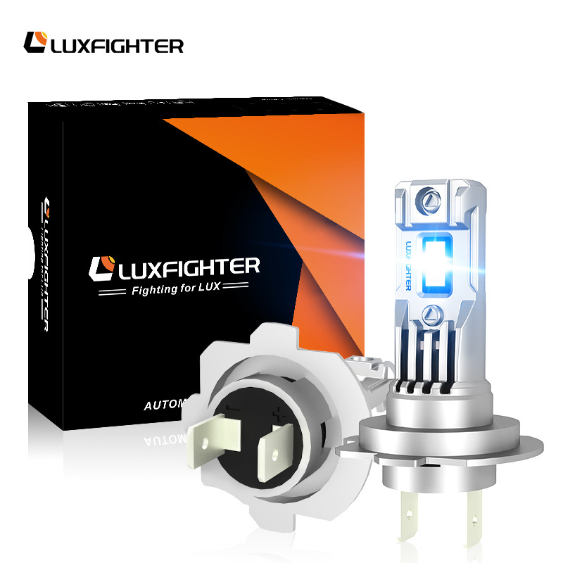 LUXFIGHTER 2023 New H3 H1 H7 H11 H13 9005 9006 3000k 4500k 6000k Led Headlight Bulb H4 Led