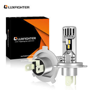 LUXFIGHTER Super Power 60Watts Chip Ip65 Auto Led Headlight Bulb For Cars 6000LM 6500K H4